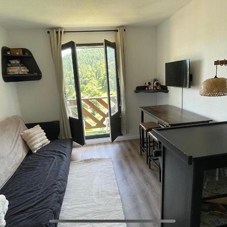 Studio Cosy 4 Couchages Avec Parking Et Balcon, Au Pied Telesiege Et Vente Forfaits A La Foux D'Allos Bagian luar foto